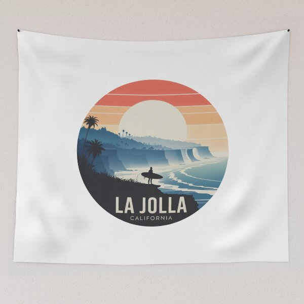 Item preview, La Jolla California: Surf Circle designed and sold by CircinusStore.