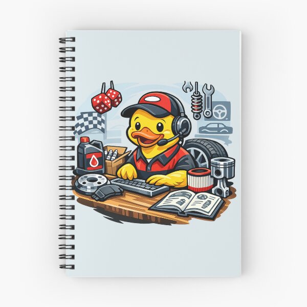Item preview, Auto Parts Duck designed and sold by BROHLine Studio.