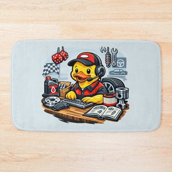 Item preview, Auto Parts Duck designed and sold by BROHLine Studio.