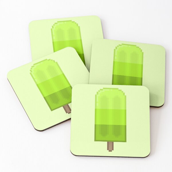 Item preview, Pixelart Lime Green Icepop designed and sold by Lilac-Cat.