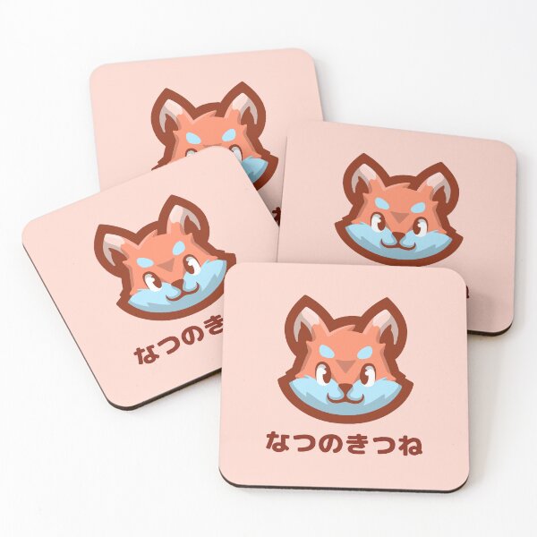 Item preview, Summer Fox Japanese Red and Blue designed and sold by DJCartoonDesigns.