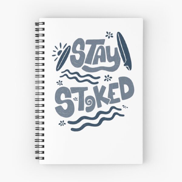 Item preview, Stay Stoked – Surf Culture Typography Design designed and sold by WATEKE.