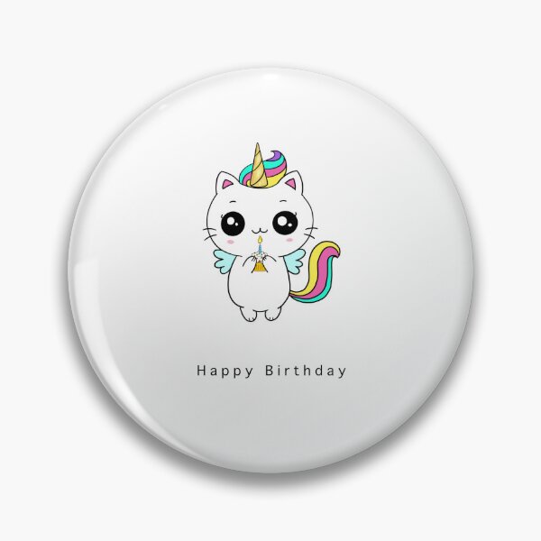 Item preview, Rainbow unicorn birthday cute design designed and sold by By The Moon.