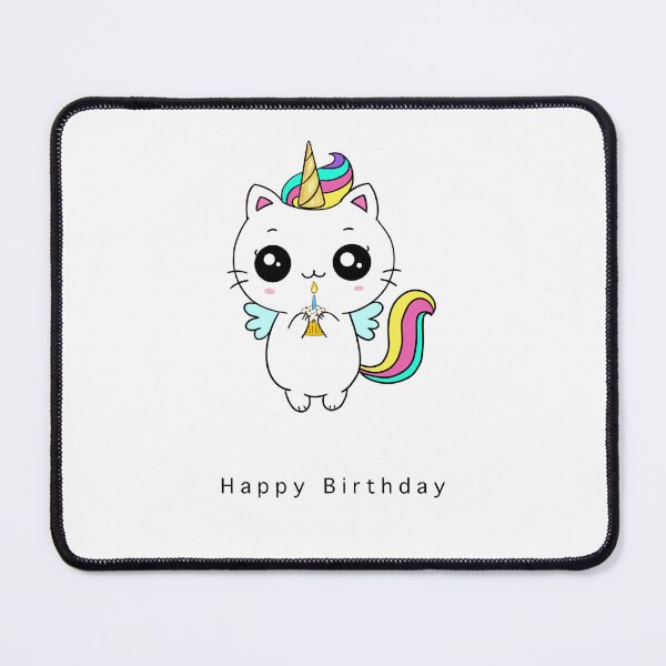 Item preview, Rainbow unicorn birthday cute design designed and sold by By The Moon.