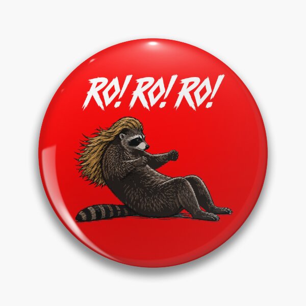 Item preview, Rockstar Raccoon Ro Ro Ro Funny Rock Design designed and sold by StormbornAther.
