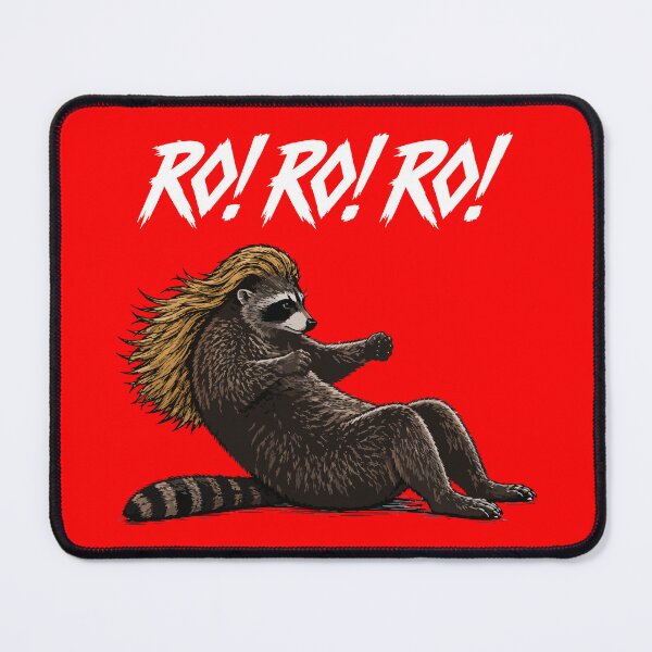 Aperçu de l'œuvre Rockstar Raccoon Ro Ro Ro Design de roche amusant créée et vendue par StormbornAther.