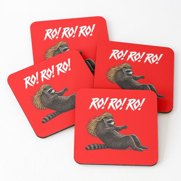 Item preview, Rockstar Raccoon Ro Ro Ro Funny Rock Design designed and sold by StormbornAther.