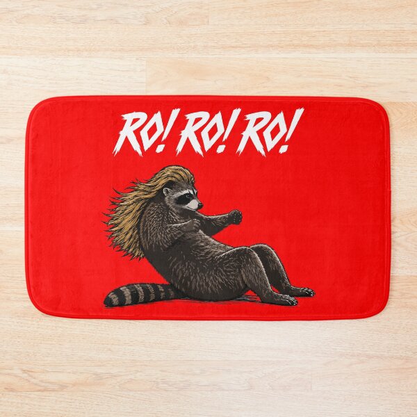 Item preview, Rockstar Raccoon Ro Ro Ro Funny Rock Design designed and sold by StormbornAther.