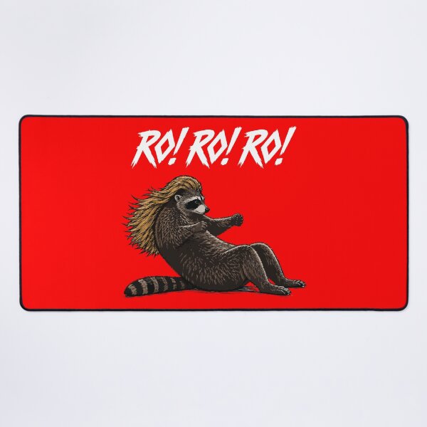 Item preview, Rockstar Raccoon Ro Ro Ro Funny Rock Design designed and sold by StormbornAther.