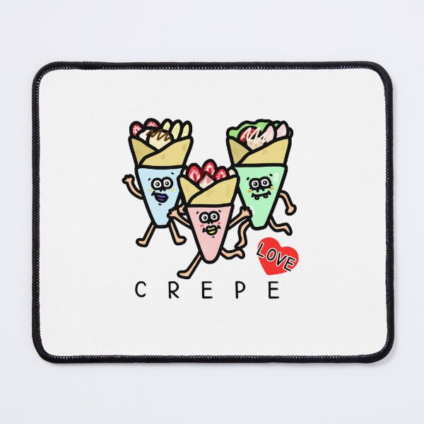 Item preview, Cute I LOVE CREPE designed and sold by kanaehonkawa.