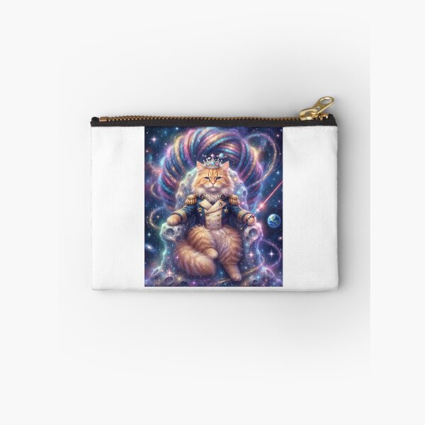 Item preview, Cosmic Cat King on a Galactic Throne designed and sold by DadGenX.