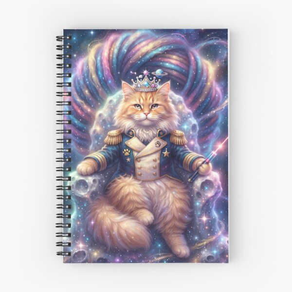 Item preview, Cosmic Cat King on a Galactic Throne designed and sold by DadGenX.