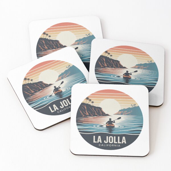 Item preview, La Jolla California: Kayak Sunset designed and sold by CircinusStore.