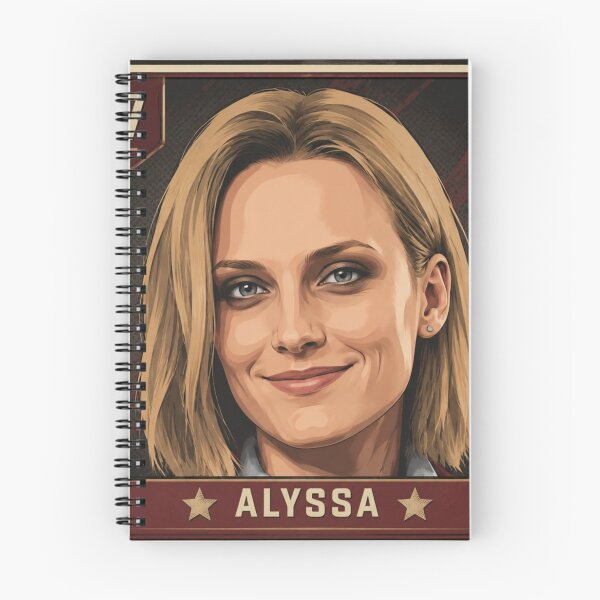 Item preview, Alyssa in trading card look art designed and sold by angelicamstore.