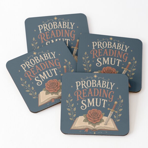 Item preview, Probably Reading Smut – Fantasy Reader Vintage Booktok Design designed and sold by Moonwoven Studio.