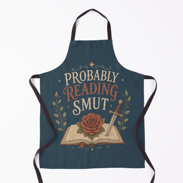 Item preview, Probably Reading Smut – Fantasy Reader Vintage Booktok Design designed and sold by Moonwoven Studio.