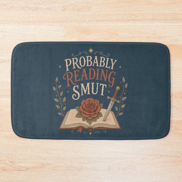Item preview, Probably Reading Smut – Fantasy Reader Vintage Booktok Design designed and sold by Moonwoven Studio.