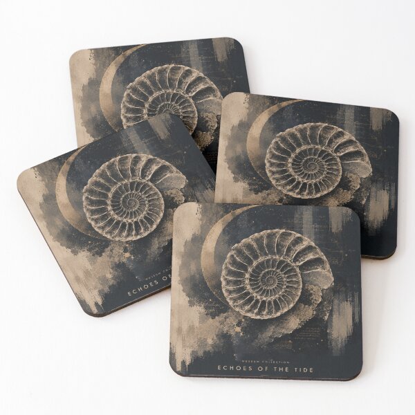 Item preview, Ammonite Fossil Museum Art designed and sold by tmoca.