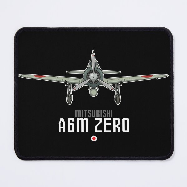 Item preview, Mitsubishi A6M Zero - Minimalist Flat Design designed and sold by Y.S. Stephen.