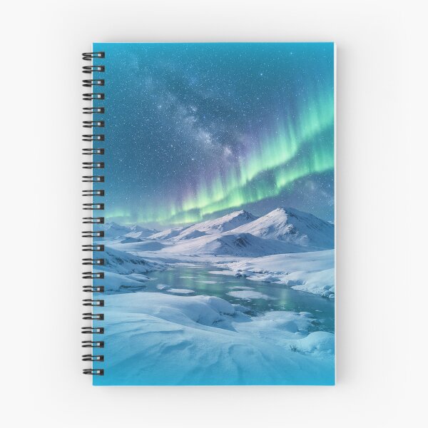 Item preview, Aurora snow landscape designed and sold by SeanTee.