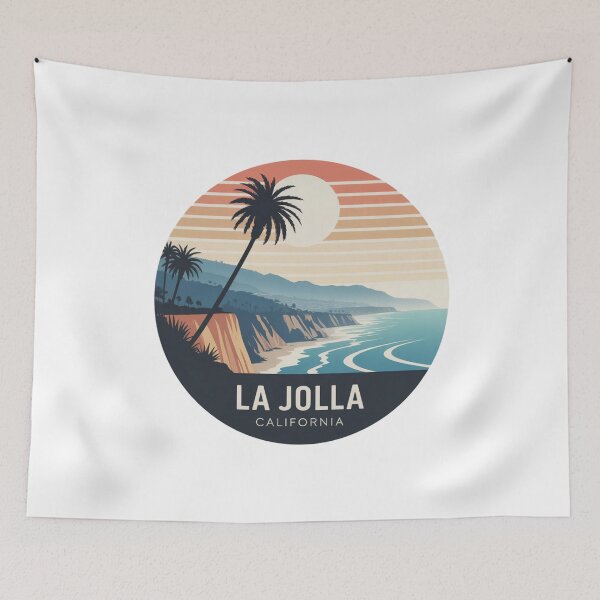 Item preview, La Jolla California: Cliffside Sunset designed and sold by CircinusStore.