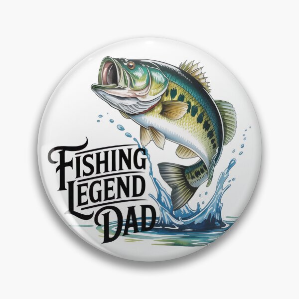 Item preview, Fishing Legend Dad designed and sold by jkrphoto.