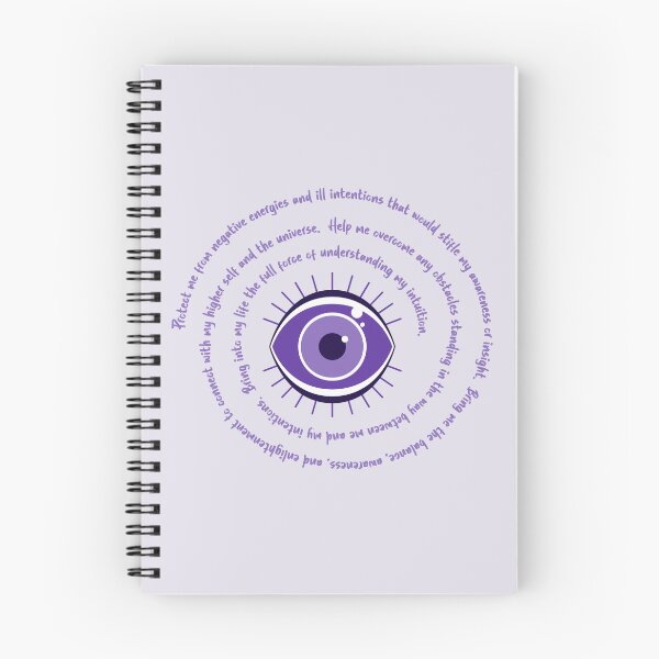 Item preview, Purple Evil Eye - Intuition Protection designed and sold by TheThankfulTyne.