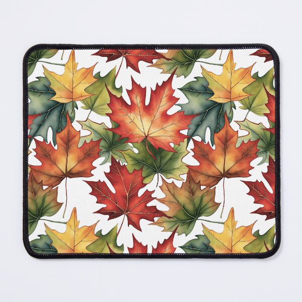 Item preview, Autumn Leaf Pattern | Warm Colors designed and sold by UnhingedBird.
