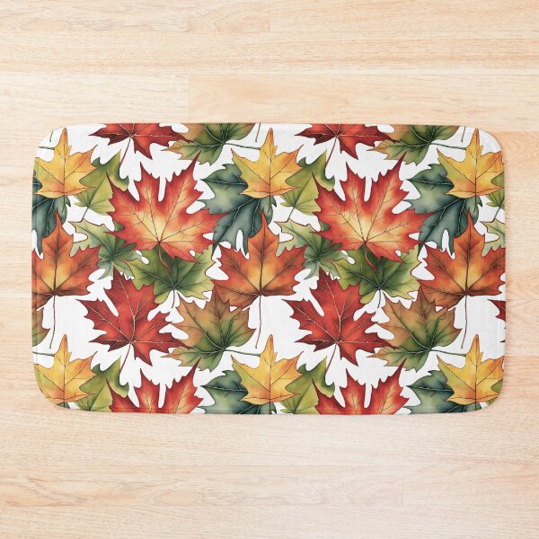 Item preview, Autumn Leaf Pattern | Warm Colors designed and sold by UnhingedBird.