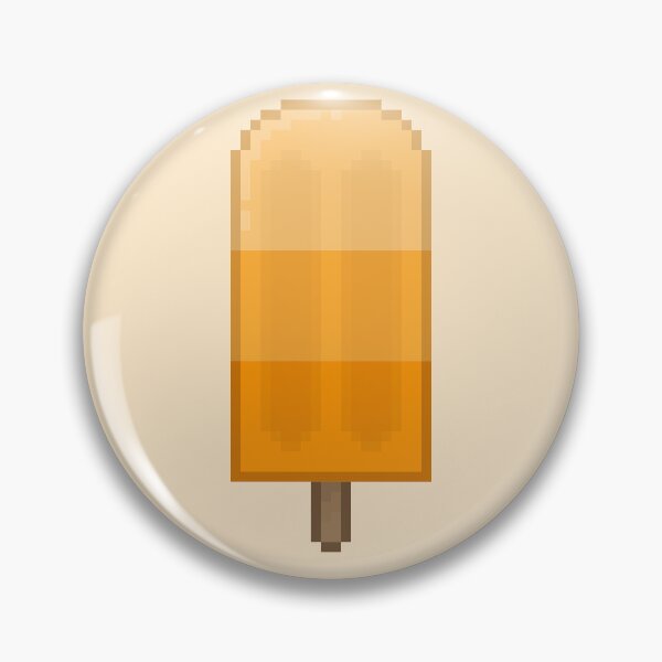 Item preview, Pixelart Orange Icepop designed and sold by Lilac-Cat.