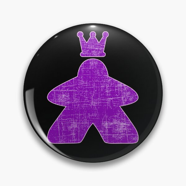 Item preview, Meeple King (Purple) designed and sold by Sky-99.