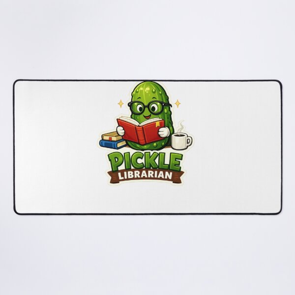 Item preview, Pickle Librarian Book Lover designed and sold by TheRealTaria.