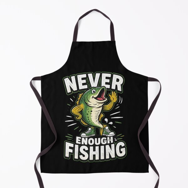 Item preview, Never Enough Fishing designed and sold by OlakunleOloroz.