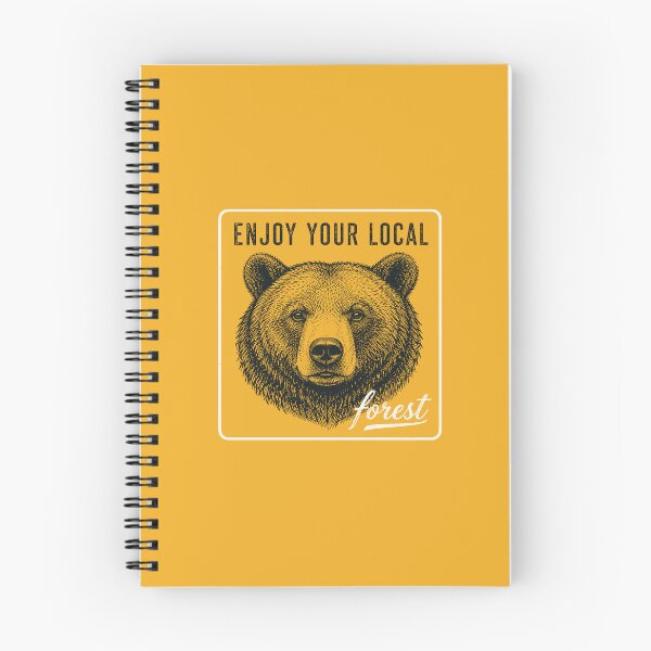 Item preview, Enjoy Your Local Forest Calm Bear designed and sold by American Spirit.