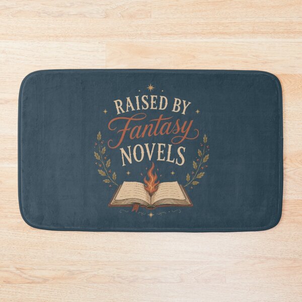 Item preview, Raised By Fantasy Novels – Cozy Booktok Reader Aesthetic Design designed and sold by Moonwoven Studio.