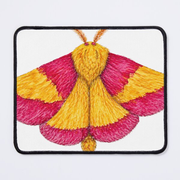Item preview, Watercolor Rosy Maple Moth Digital Art designed and sold by Mvicen.