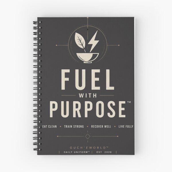 Item preview, Fuel With Purpose™ | Premium Nutrition & Fitness Lifestyle T-Shirt designed and sold by guchieworldcollection.