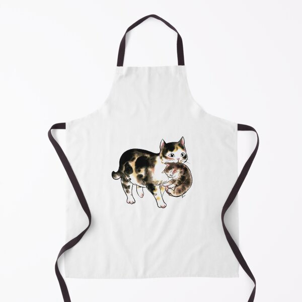 Item preview, Wholesome Cat Mother and Baby Kitten Illustration designed and sold by OpusTwo.