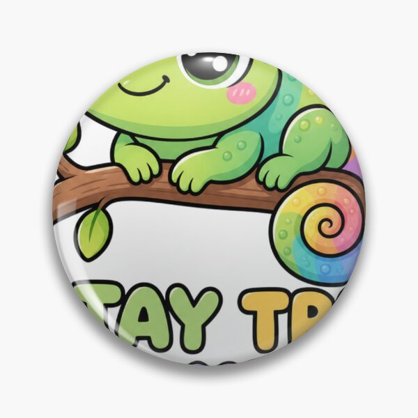 Item preview, Stay True To Your Colors Kawaii Chamaeleon designed and sold by BoosterShop.