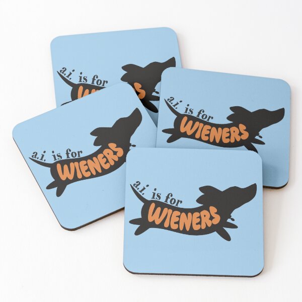 Item preview, A.I. Is for Wieners designed and sold by WatershipBound.