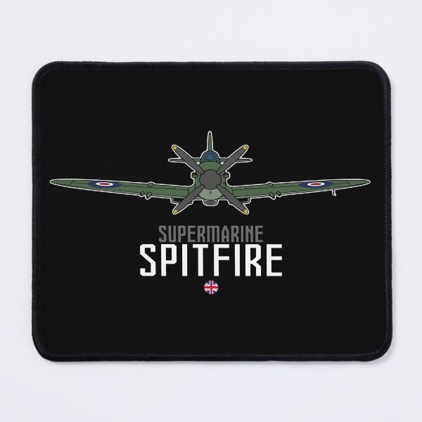 Item preview, Supermarine Spitfire - Minimalist Flat Design designed and sold by Y.S. Stephen.