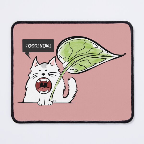 Item preview, Cat is asking a lot of food! Food! Now! designed and sold by Rain Ant.