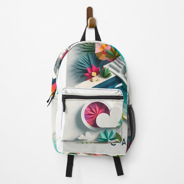 Item preview, Cancun Mexico Travel Poster - Abstract Tropical Island Beach Art designed and sold by OzzFrequency.