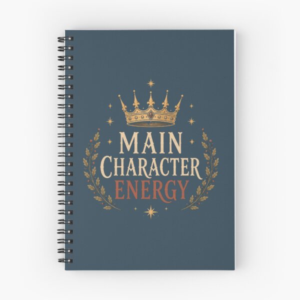 Item preview, Main Character Energy – Cozy Booktok Reader Aesthetic Design designed and sold by Moonwoven Studio.