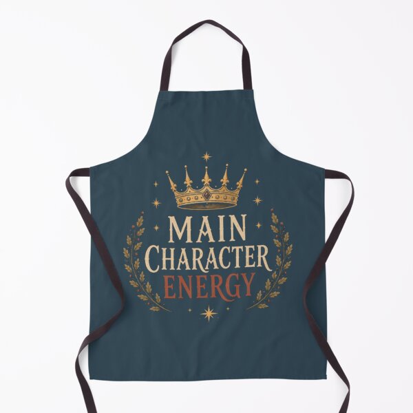 Item preview, Main Character Energy – Cozy Booktok Reader Aesthetic Design designed and sold by Moonwoven Studio.