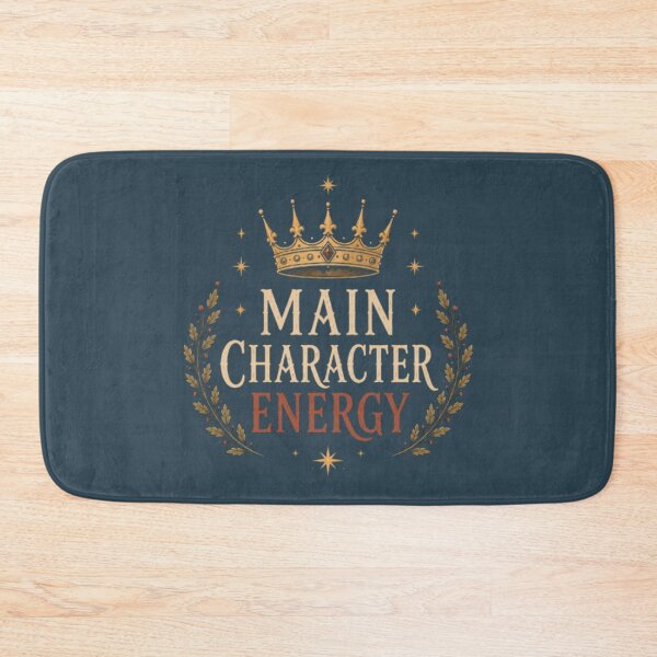 Item preview, Main Character Energy – Cozy Booktok Reader Aesthetic Design designed and sold by Moonwoven Studio.