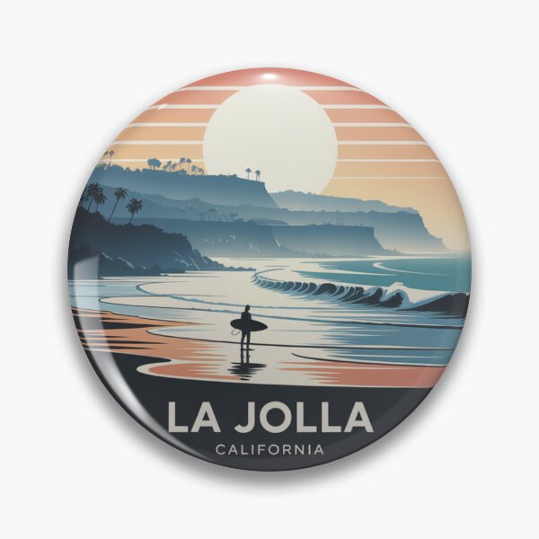 Item preview, La Jolla California: Surfer Horizon designed and sold by CircinusStore.