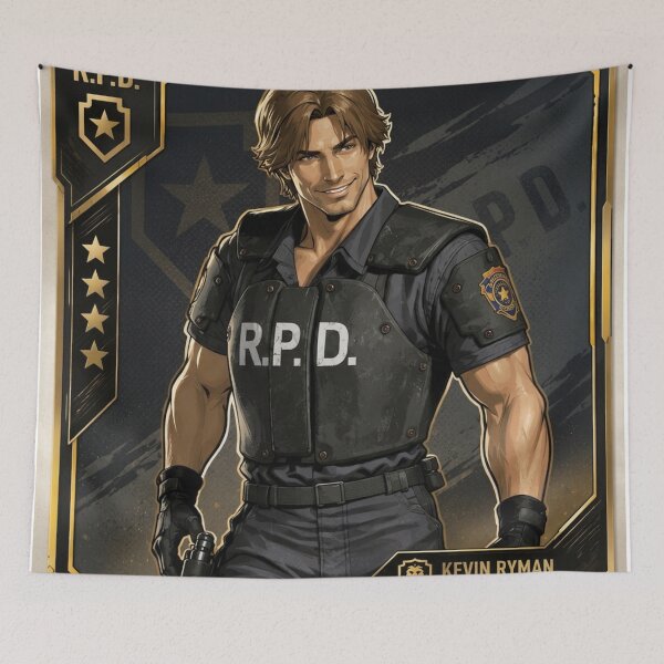 Item preview, Kevin in trading card art designed and sold by angelicamstore.