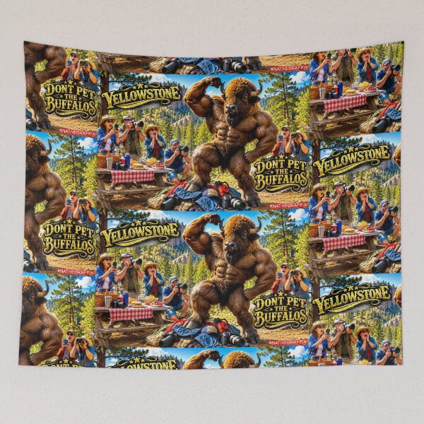 Item preview, Yellowstone Buffalo  designed and sold by NativeGraffix.
