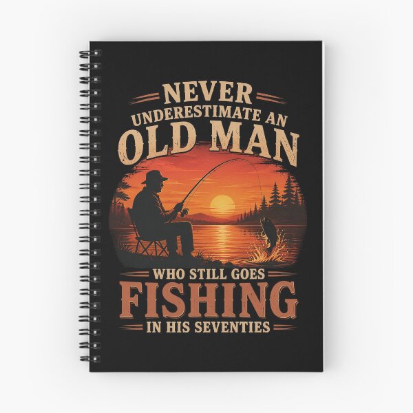 Item preview, Never Underestimate an Old Man Who Goes Fishing in His 70s designed and sold by OlakunleOloroz.